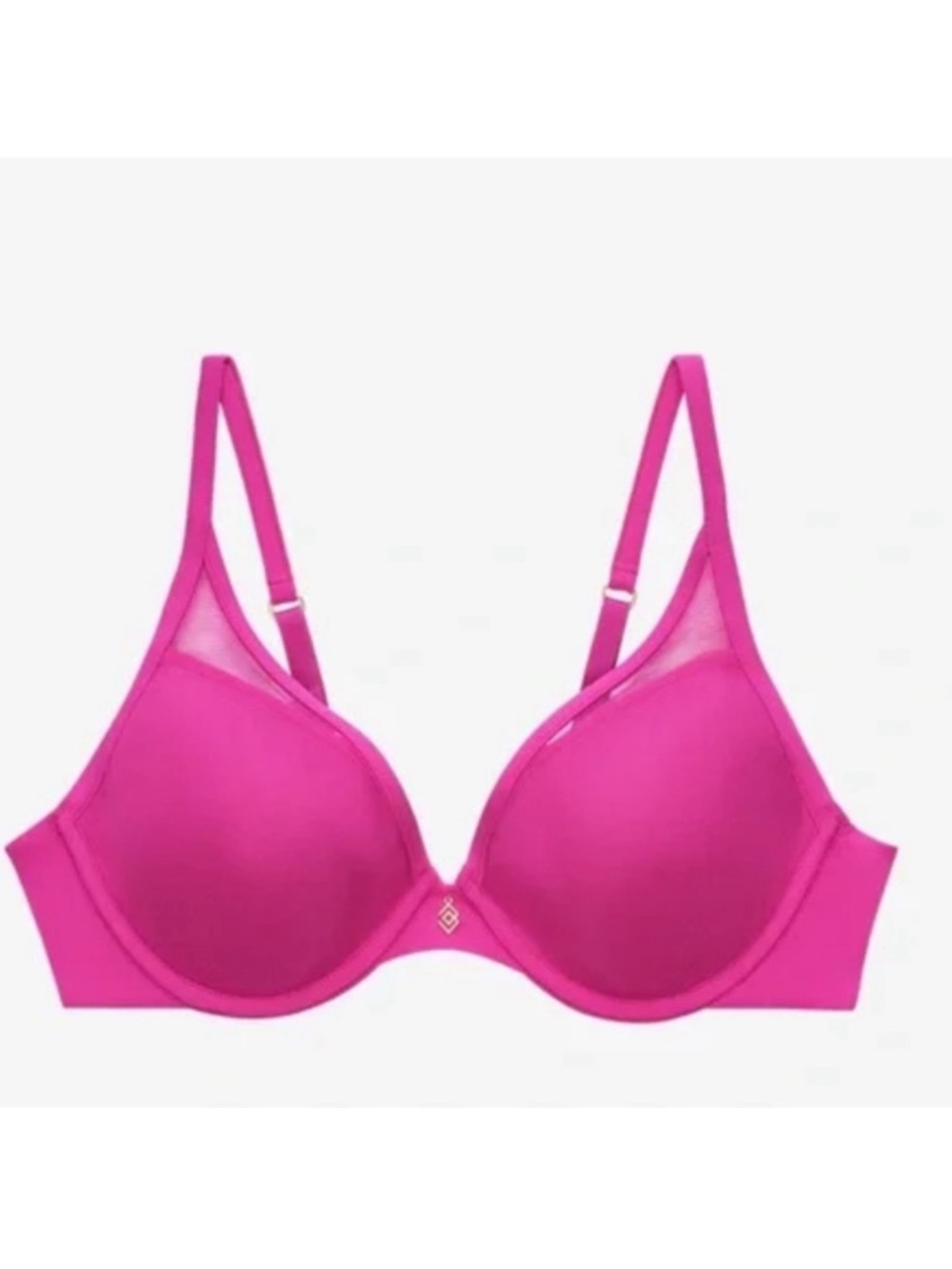 ThirdLove Classic 24/7 Uplift Plunge Bra 36H NWT Hot Pink Push Up